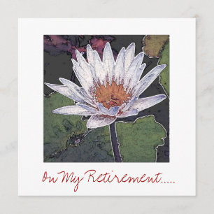 PLACA DE CONVITE DE FESTAS DE REFORMA "LOTUS"