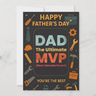 Placa de Convite MVP para Pai de Dia de os pais Fe