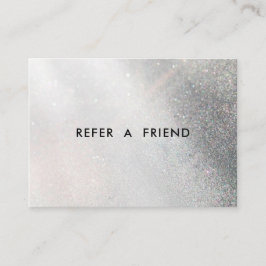 Placa de Desconto do Salão da Glitter Moderna