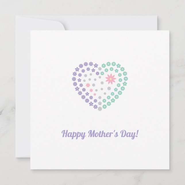 Placa de Devoção Floral Personalizável (Verso)