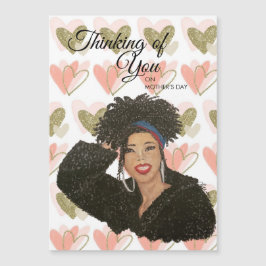 Placa de Dia de as mães magnética 5x7