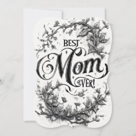 Placa de Dia de as mães Mística