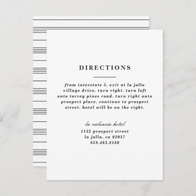 Placa de direção do nó ilustrada - Preto (Frente/Verso)