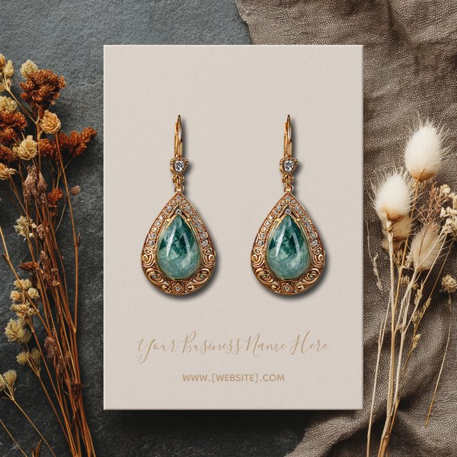 Placa de Enrelho de Champanhe Pálida de Script Ele (Criador carregado)