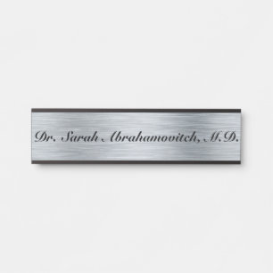 Placa de escritório de porta do médico médico apar