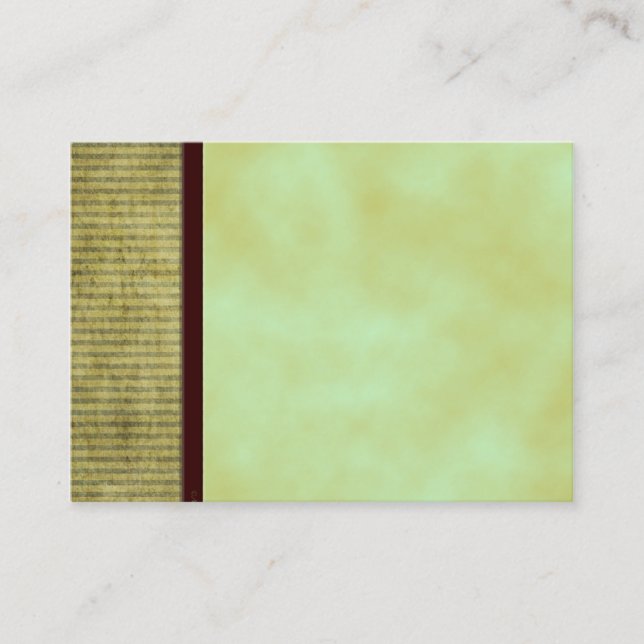 Placa de etiqueta do Artesanato do Vazio verde (Frente)