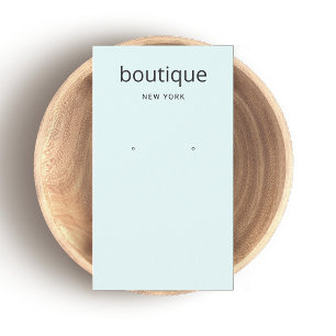 Placa de Exibição Azul-Aqua Longo Altura Moderna