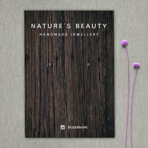 Placa de Exibição da Madeira Rústica do País q