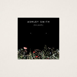 Placa de Exibição de Arelado de Flores Selvagens