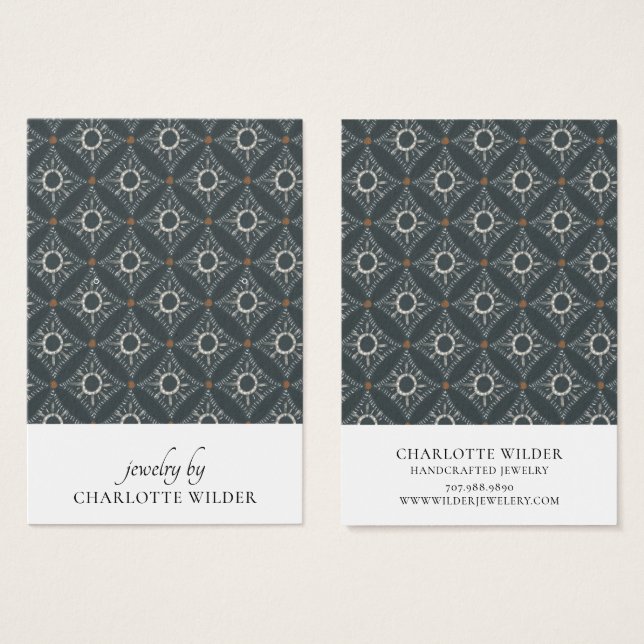 Placa de Exibição de Arranque de Carvões do Boho A (Frente & Verso)