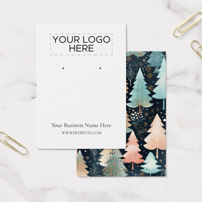 Placa de exibição de árvores de Natal (Escritótio)