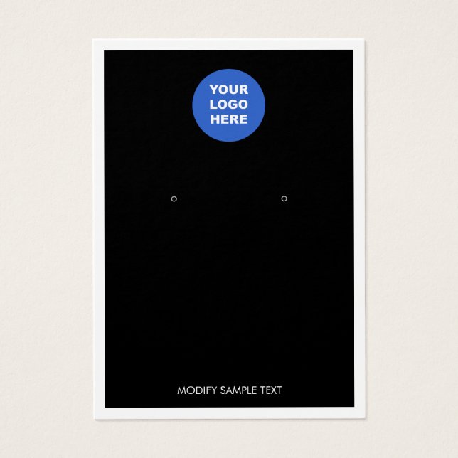 Placa de exibição de borda branca de adição de log (Frente)