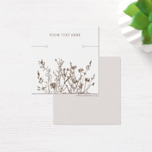 Placa de Exibição de Bracelete ・ Terra Floral