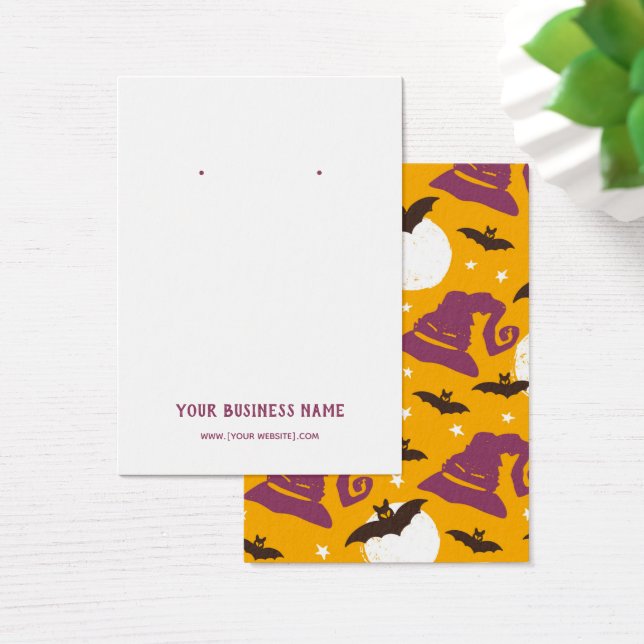 Placa de Exibição de Chapéus de Bruxas de Hallowee (Mesa)