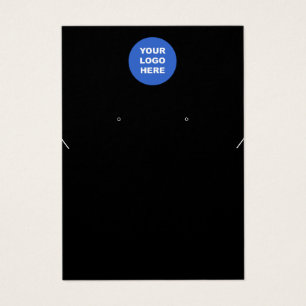 Placa de exibição de colar com colar de logotipo p