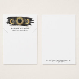 Placa de Exibição de Colar da Estrela Dourada do S