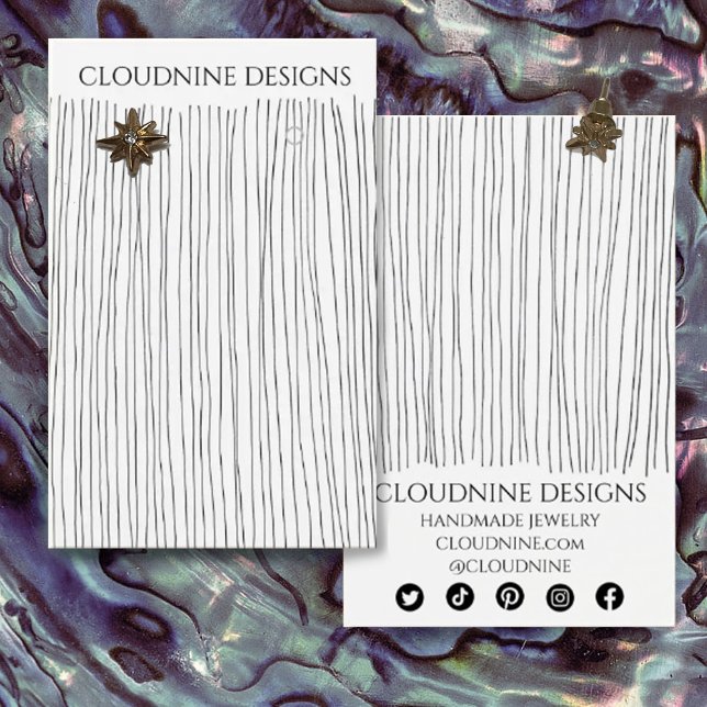 Placa de Exibição de Colar de Colar com Linhas de  (Criador carregado)