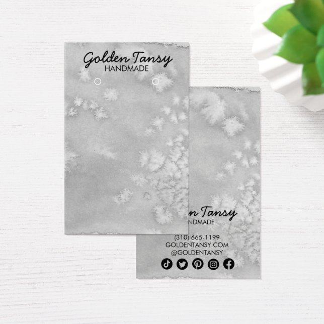 Placa de Exibição de Colar de Colar de Água (Mesa)