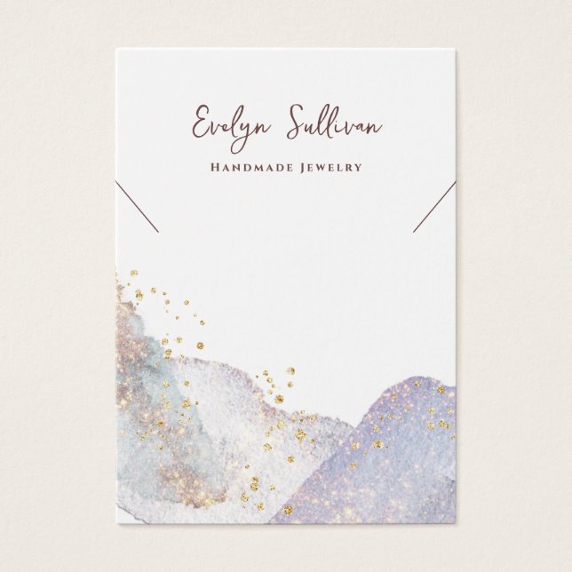 placa de exibição de colar de formas aquáticas abs (Frente)