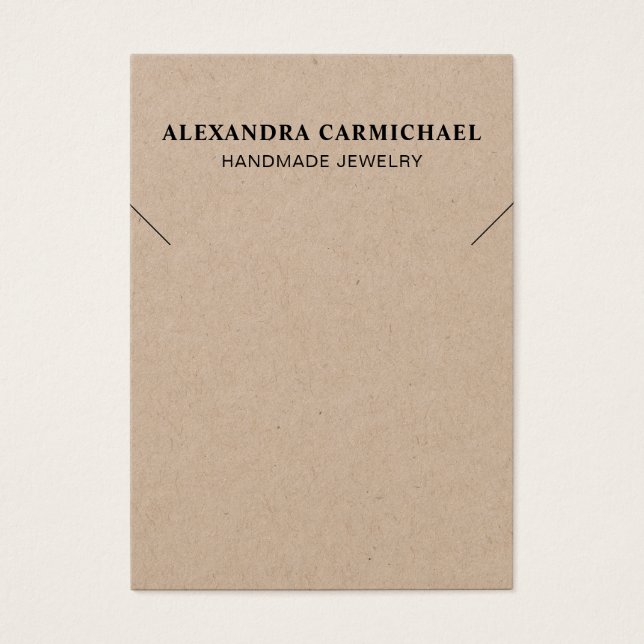 Placa de Exibição de Colar de Jogo Feita à Mão (Frente)