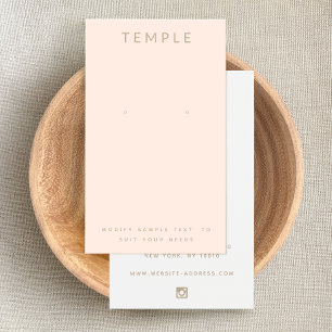 Placa de exibição de cor-de-rosa na moda Elegante