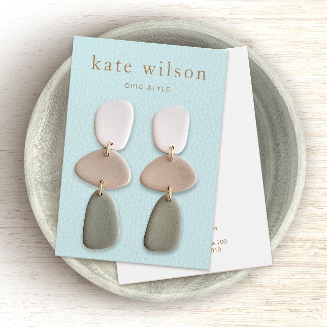 Placa de exibição de couro turquesa (imagem) (Criador carregado)