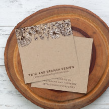 Placa de exibição de entrelaçamento de flores selv