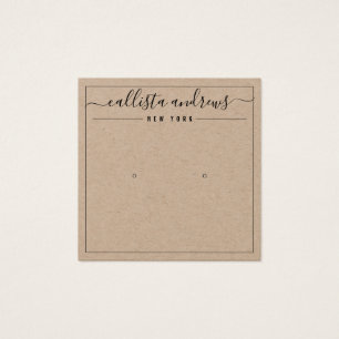 Placa de exibição de escurecimento cursivo simples