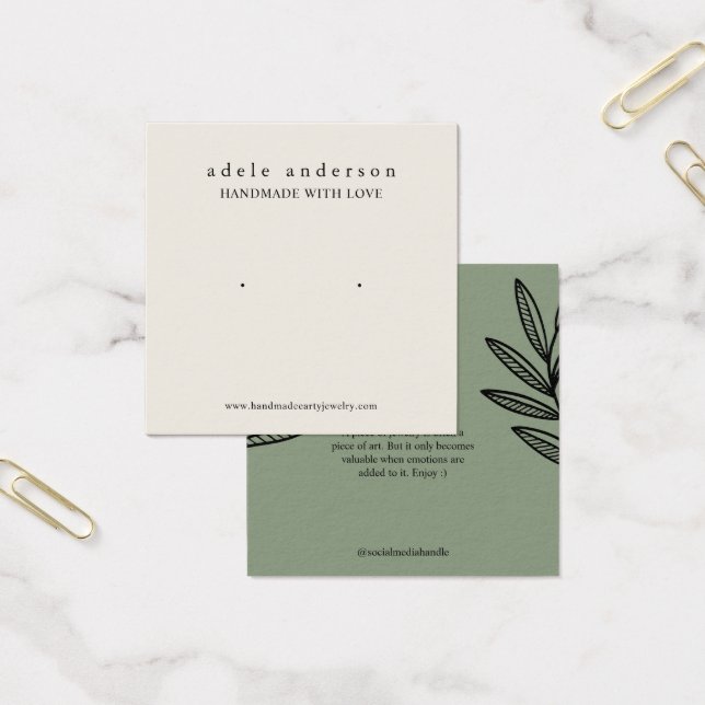 Placa de Exibição de Estrelo Terrestre Folha de Mã (Escritótio)