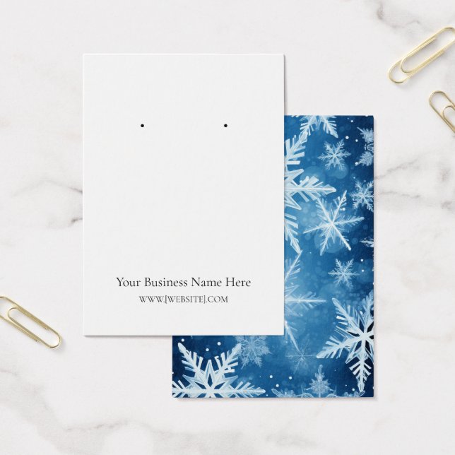 Placa de exibição de flocos de neve de Natal (Escritótio)