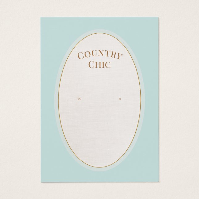 Placa de exibição de gravação de país simples (Frente)