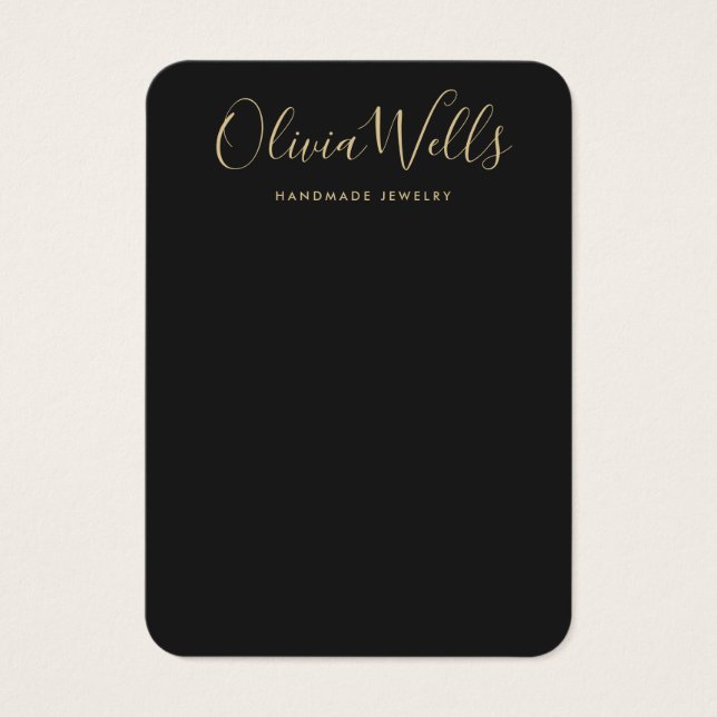 Placa de exibição de gravação de script Dourado pr (Frente)