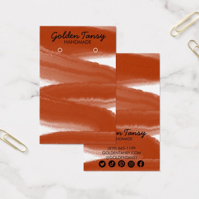 Placa de exibição de joalharia do colar de manivel (Escritótio)