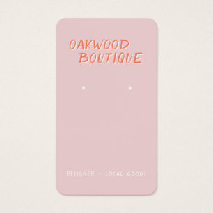 Placa de Exibição de Joias de Arramentos Rosa Past