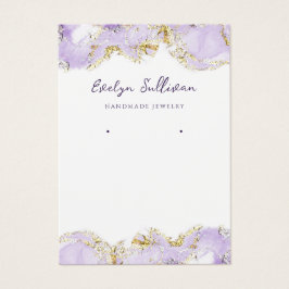 Placa de exibição de joias de design de marmoring