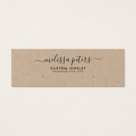 Placa de Exibição de Joias Russo Moderna do Kraft