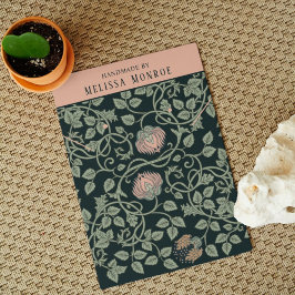 Placa de Exibição de Narração do Colar de Flores S