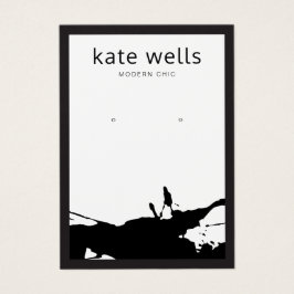 Placa de exibição de orelha branca esplendora bran