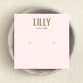 Placa de exibição de parada de Rosa claro moderna