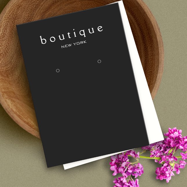 Placa de exibição de preto simples (Criador carregado)