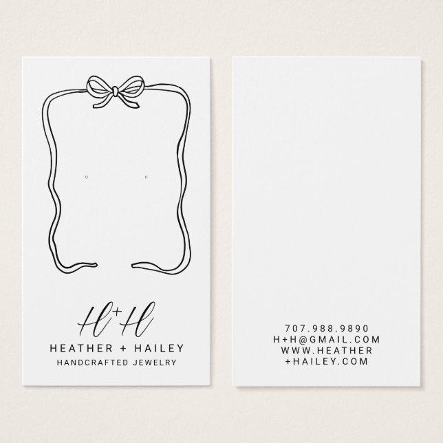 Placa de Exibição de Quadro de Fita Whimsical (Frente & Verso)