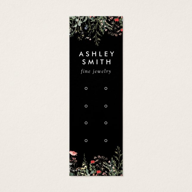 Placa de Exibição de Sombra Múltipla de Flor Selva (Frente)