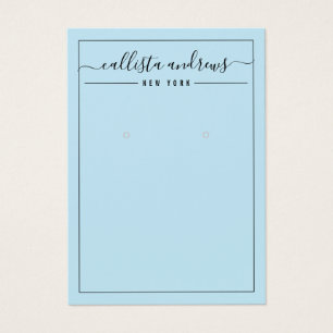 Placa de exibição de toque cursivo azul preto si