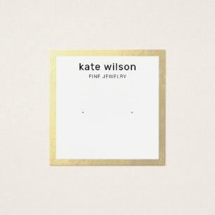 Placa de exibição de travamento de borda Dourada