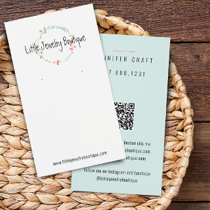 Placa de Exibição de Wreath Earring Jewelry