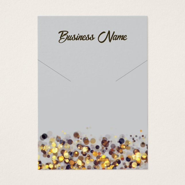 Placa de exibição do colar de código QR da ouro br (Frente)