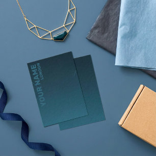 Placa de exibição do colar de gradiente azul esc