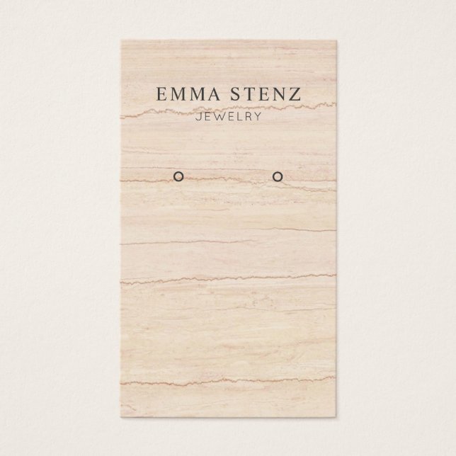 Placa de exibição do padrão de mármore bege ondula (Frente)