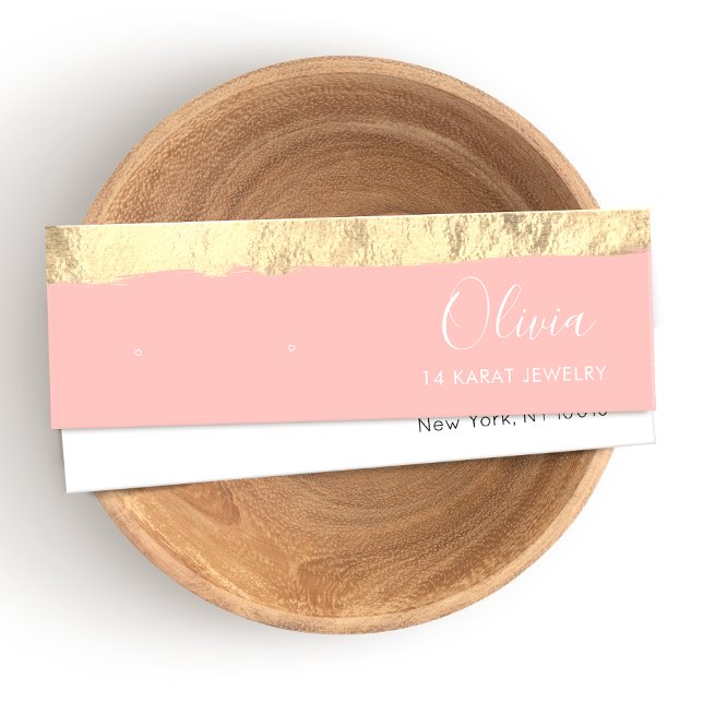 Placa de exibição Dourada cor-de-rosa com gravação (Criador carregado)