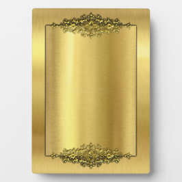 Placa De Exibição Elegante Wedding Easel, Dourado